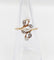 51 Bague fleur Art nouveau en or 18k, platine, perles et diamants 58 Facettes A07565