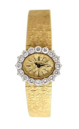 Piaget Haute Joaillerie - Montre en or jaune 18 carats et diamants 58 Facettes PIA-200