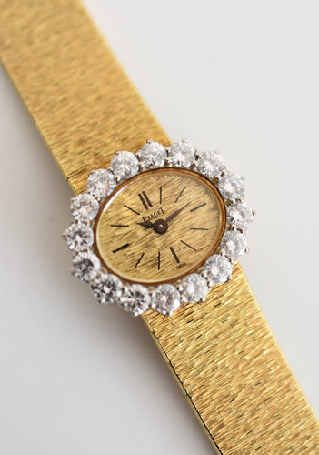 Piaget Haute Joaillerie - Montre en or jaune 18 carats et diamants 58 Facettes PIA-200