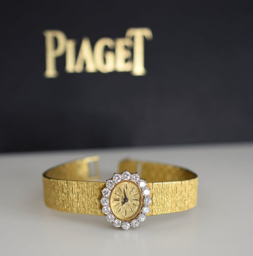 Piaget Haute Joaillerie - Montre en or jaune 18 carats et diamants 58 Facettes PIA-200