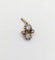 Pendentif antique en or 18k, platine et diamants 58 Facettes A07542