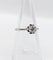 Bague 52.5 Bague solitaire Art déco en platine, diamant 0,35 ct 58 Facettes A07439