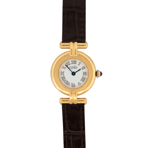 Cartier Must Colisée - Montre en vermeil cadran ivoire