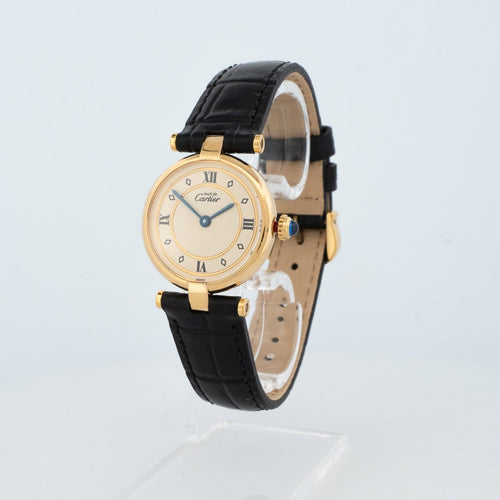 Montre Cartier Must Vendôme - Montre SM en vermeil 58 Facettes 566