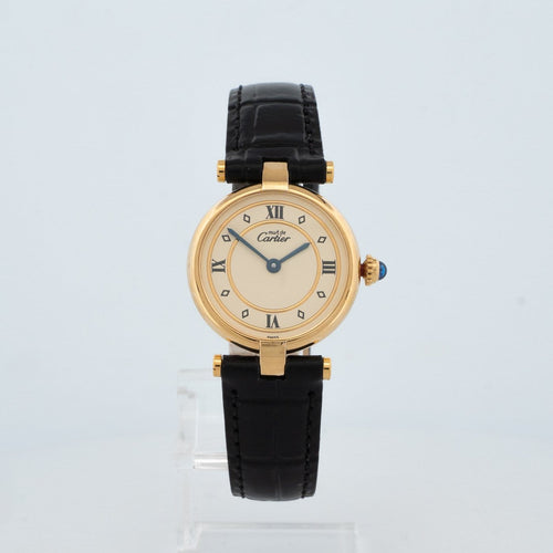 Montre Cartier Must Vendôme - Montre SM en vermeil 58 Facettes 566