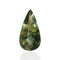 Saphir vert du Cameroun - Pierre goutte mixte 1,375 ct 58 Facettes #26-135-CRSPGT