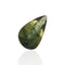Saphir vert du Cameroun - Pierre goutte mixte 1,375 ct 58 Facettes #26-135-CRSPGT