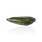 Saphir vert du Cameroun - Pierre goutte mixte 1,375 ct 58 Facettes #26-135-CRSPGT