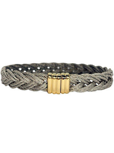 Fred Force 10 - Bracelet en or jaune 18K et acier 58 Facettes 2143