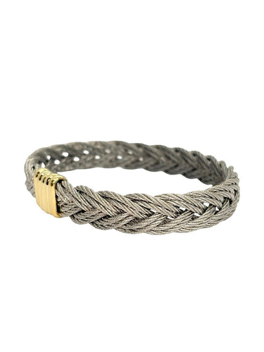 Fred Force 10 - Bracelet en or jaune 18K et acier 58 Facettes 2143