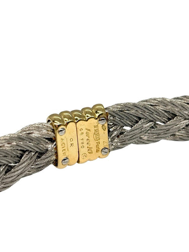 Fred Force 10 - Bracelet en or jaune 18K et acier 58 Facettes 2143
