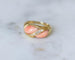 53 Jean & Pierre Bellin - Bague Toi et Moi en or jaune, corail et diamants 58 Facettes