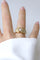 53 Boucheron - Bague en or jaune, diamants et cristal de roche 58 Facettes