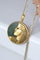 Jean & Pierre Bellin - Pendentif Zodiaque Vierge en or jaune et jade 58 Facettes