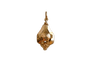 Napoléon III - Pendentif floral en or jaune 18 carats