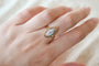 51 Bague marquise sainte en or jaune 18 carats 58 Facettes Ref3073