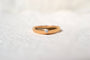 57 Bague jonc en or jaune et diamant 58 Facettes 3569
