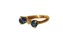 Bague 46 Bague nœud en or jaune, saphirs et diamant 58 Facettes 3815