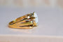 51 Bague opale cabochon en or jaune 58 Facettes 3763