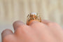 51 Bague opale cabochon en or jaune 58 Facettes 3763