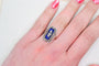 51 Bague victorienne en or rose, argent, émail et marcassites 58 Facettes 3953
