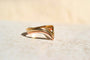54 Bague V 3 ors en or jaune, blanc et rose 58 Facettes 4039
