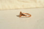 53 Bague victorienne en or rose et perle fine 58 Facettes 4080