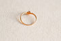 51 Bague cœur ajouré en or jaune et rubis 58 Facettes 3691