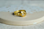 55 Bague serpent en or jaune et diamant 58 Facettes Ref2072