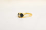 48 Bague nœud en or jaune et mélanites 58 Facettes 4167