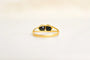 48 Bague nœud en or jaune et mélanites 58 Facettes 4167