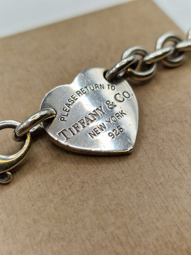 Tiffany & Co. Return to Tiffany - Collier cœur en argent 925 58 Facettes CV-103