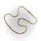 Collier Collier chaîne maille blé carrée en or jaune 14K 58 Facettes 11178