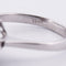55 Bague vintage en or blanc 18 kt avec rubis et diamants 58 Facettes AN515 (00019)