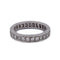 Bague 53 Bague eternity en or blanc 18 kt et diamants 58 Facettes AN267 (0069)