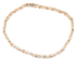 Bracelet français vintage en or jaune et blanc 18 carats avec diamants 58 Facettes BR1510