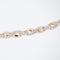 Bracelet français vintage en or jaune et blanc 18 carats avec diamants 58 Facettes BR1510