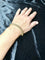 Bracelet à maillons en or jaune et or blanc 18 carats 58 Facettes BR1511