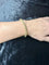 Bracelet à maillons en or jaune et or blanc 18 carats 58 Facettes BR1511