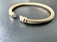 Bracelet ouvert italien en or 18 carats et diamants 58 Facettes BR1512