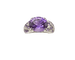 50 Mauboussin Plaisirs d'Amour - Bague en or blanc, améthystes et diamants 58 Facettes 323/1070