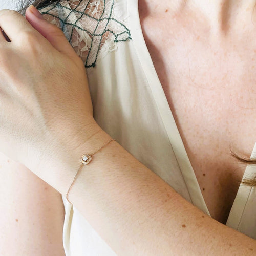 Mauboussin Aimez-vous en Chance - Bracelet en or rose et diamants 58 Facettes LMB-389