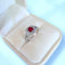 50.5 Mauboussin Dream & Love - Bague en or gris, rubis et diamants 58 Facettes 1792