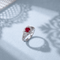 50.5 Mauboussin Dream & Love - Bague en or gris, rubis et diamants 58 Facettes 1792