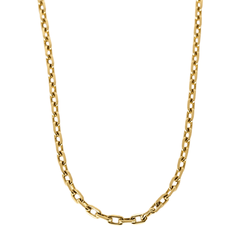 Cartier Santos - Collier chaîne en or jaune 18K 58 Facettes 58FC60