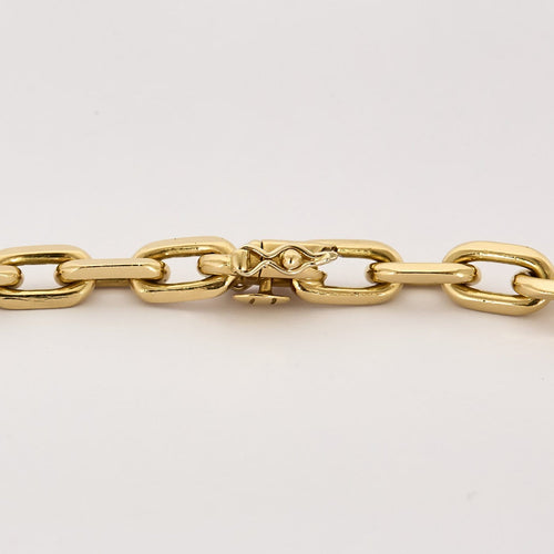 Cartier Santos - Collier chaîne en or jaune 18K 58 Facettes 58FC60