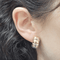Boucles d'oreilles en or jaune et blanc 18 ct 58 Facettes TA264