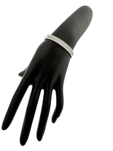 Bracelet en or blanc et diamants 58 Facettes BR1569D