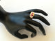 60 Tank Pont - Bague en or rose, platine, rubis et diamants 58 Facettes 01357
