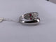 53.5 Bague double serpent en or blanc, rubis et diamants 58 Facettes BA 231